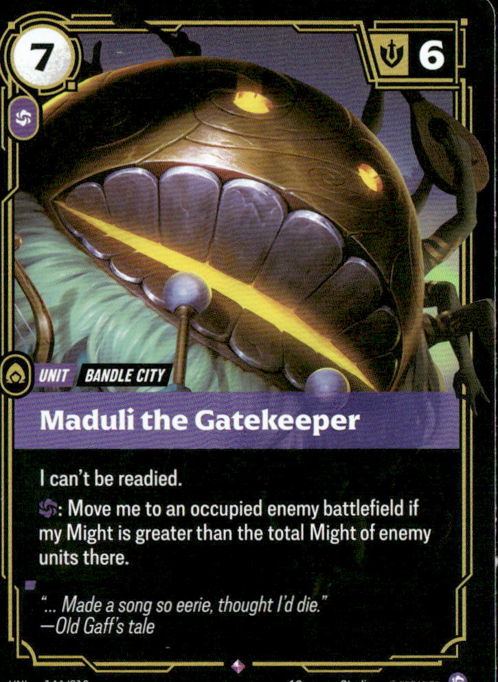 Maduli the Gatekeeper