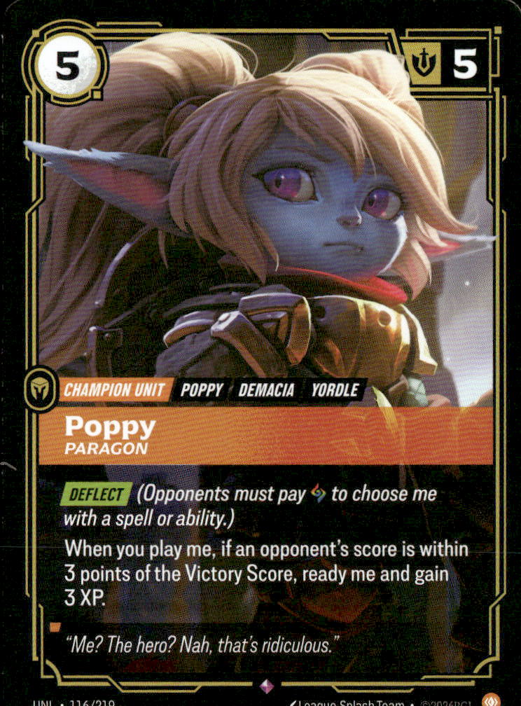 Poppy, Paragon | Near Mint / English / Foil