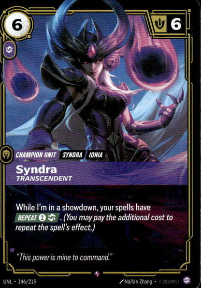 Syndra, Transcendent