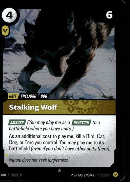 Stalking Wolf