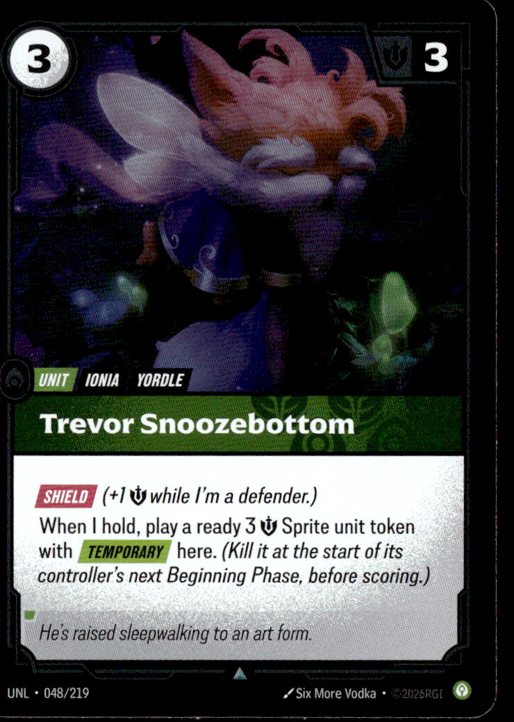 Trevor Snoozebottom