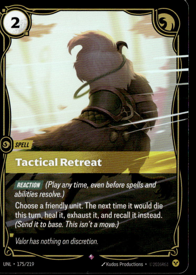 Tactical Retreat