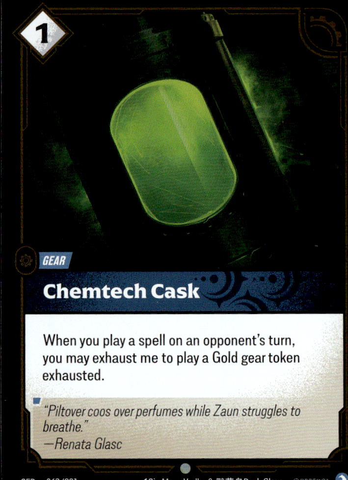 Chemtech Cask
