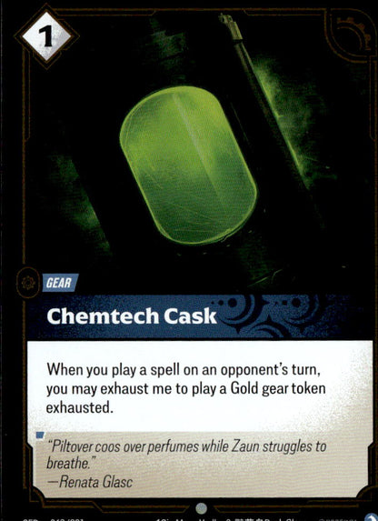 Chemtech Cask