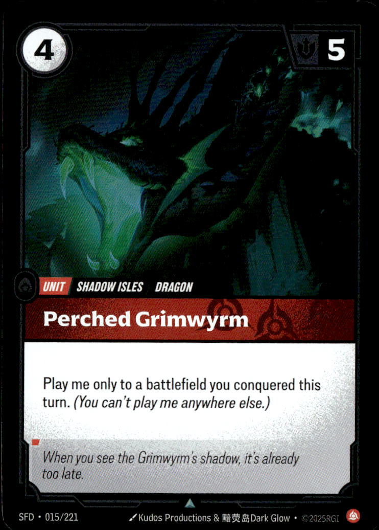 Perched Grimwyrm