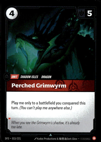 Perched Grimwyrm