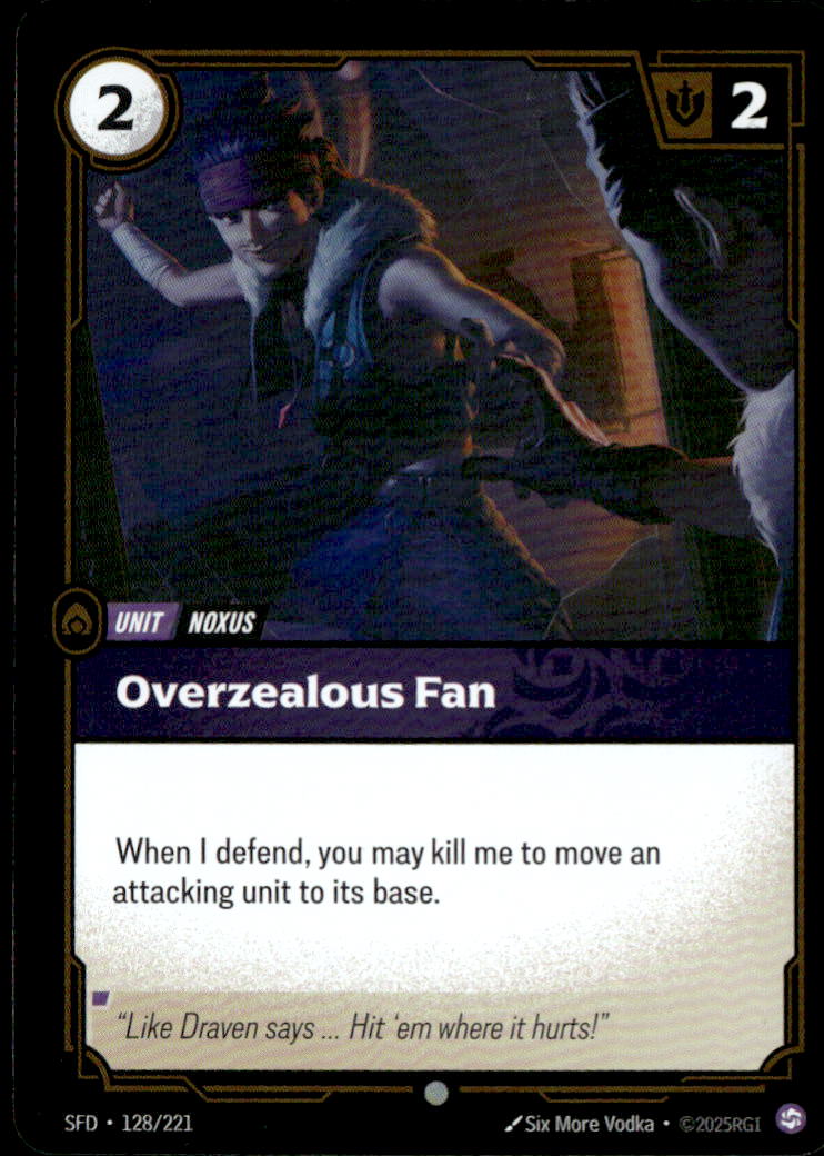 Overzealous Fan