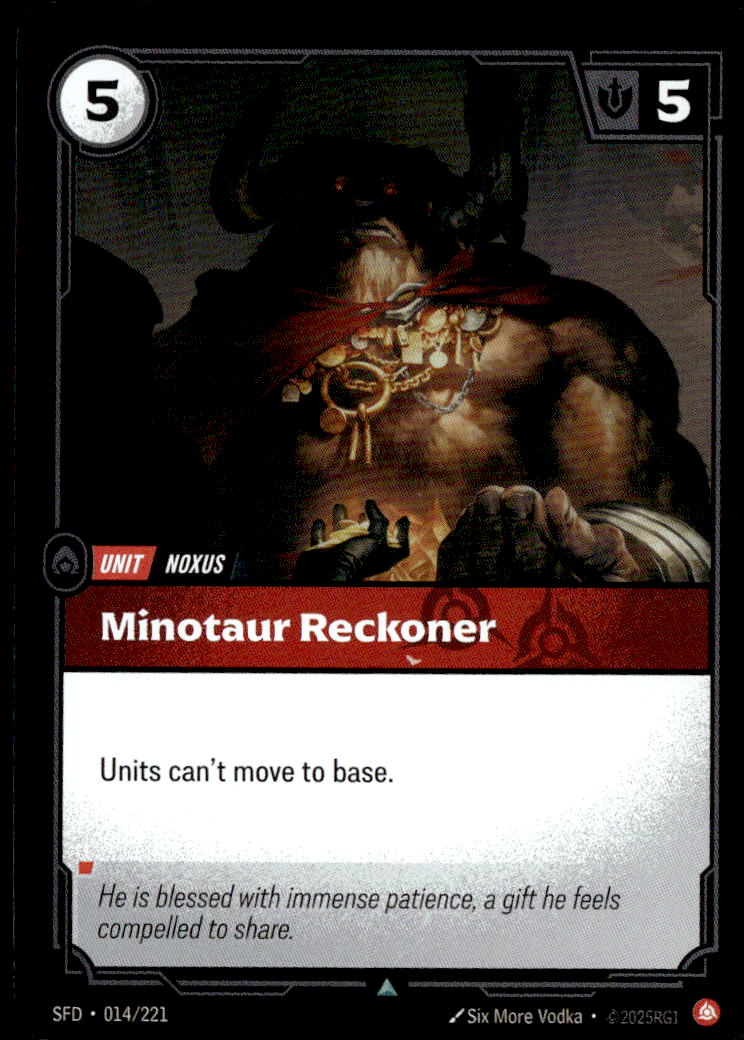 Minotaur Reckoner