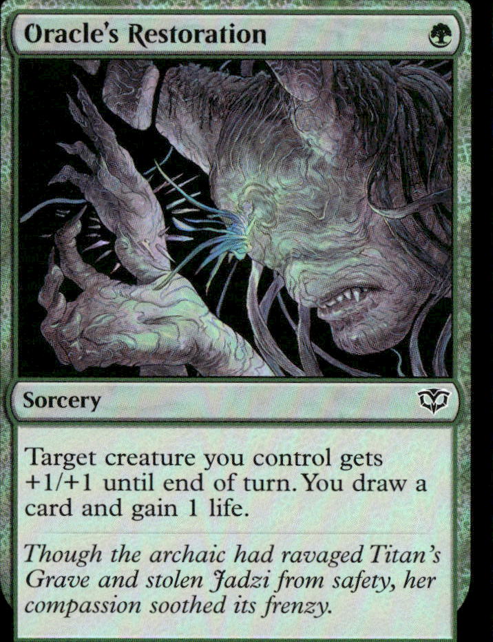 Oracle's Restoration