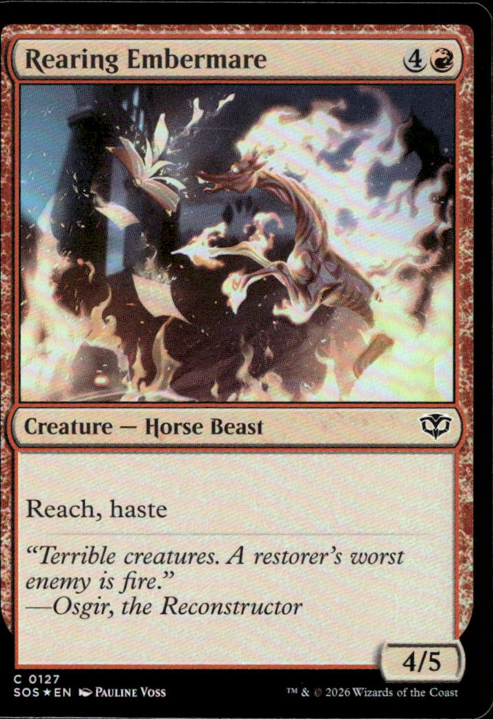 Rearing Embermare