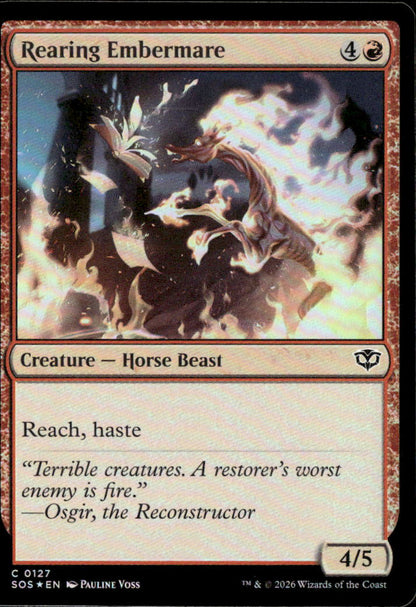 Rearing Embermare