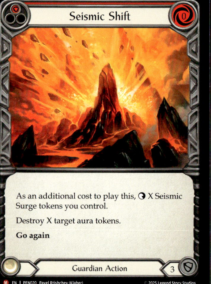 Seismic Shift (Red)
