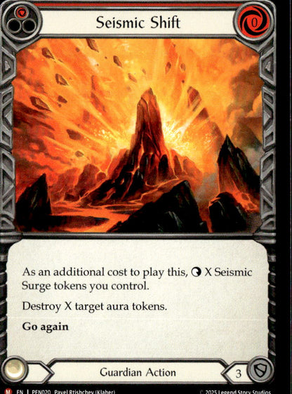 Seismic Shift (Red)
