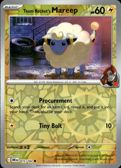 Team Rocket's Mareep