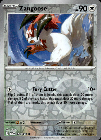 Zangoose | Near Mint / English / Reverse Holofoil