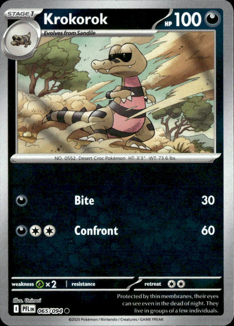 Krokorok | Near Mint / English / Reverse Holofoil