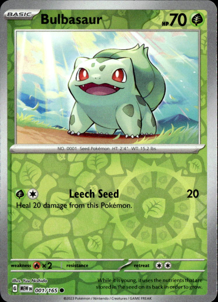 Bulbasaur - 001/165