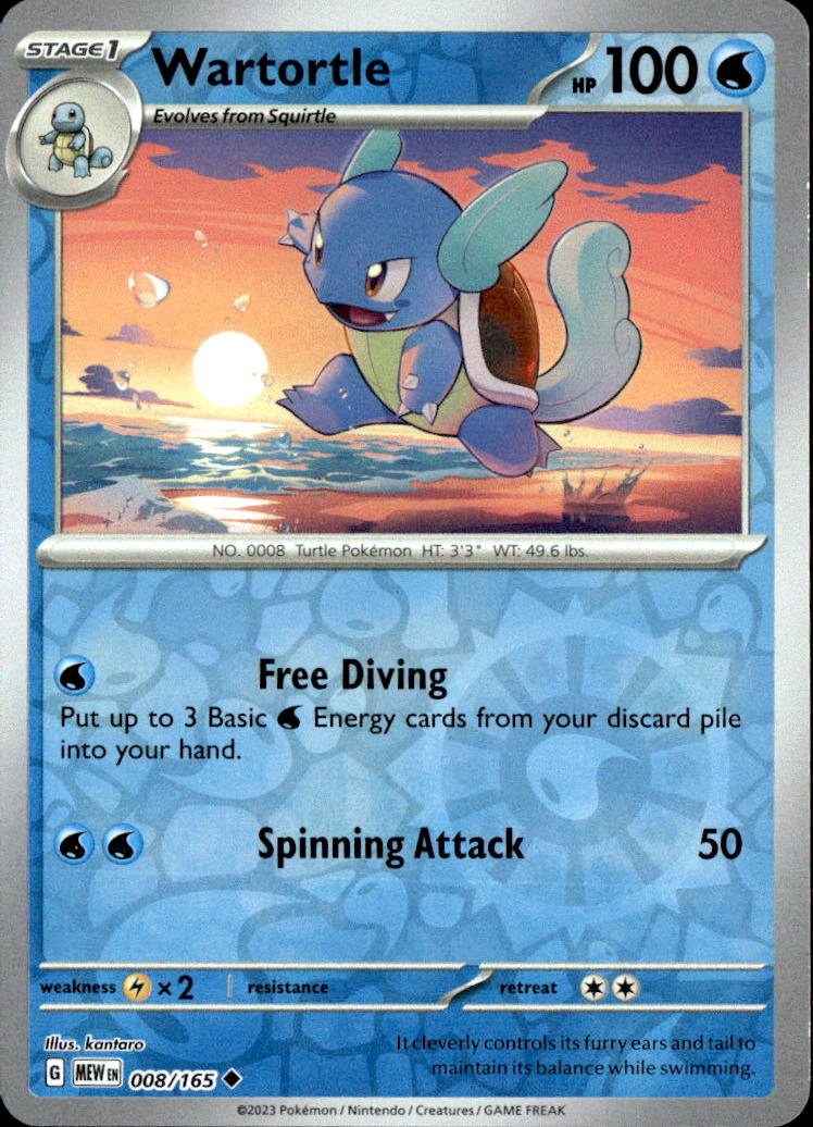 Wartortle - 008/165