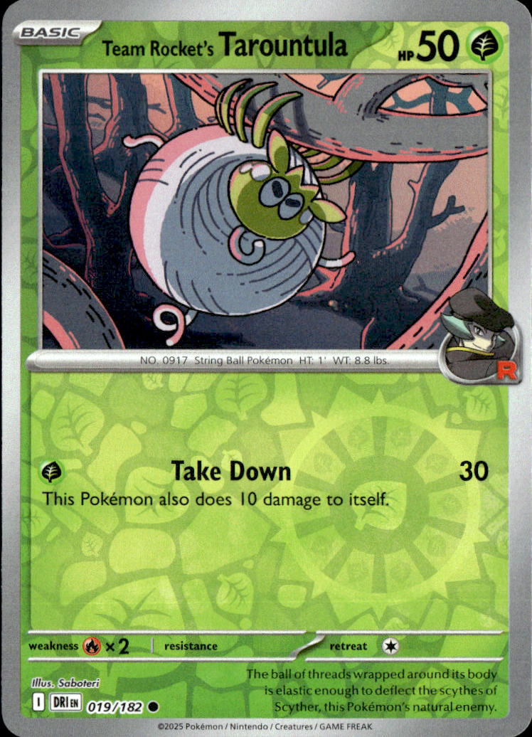 Team Rocket's Tarountula