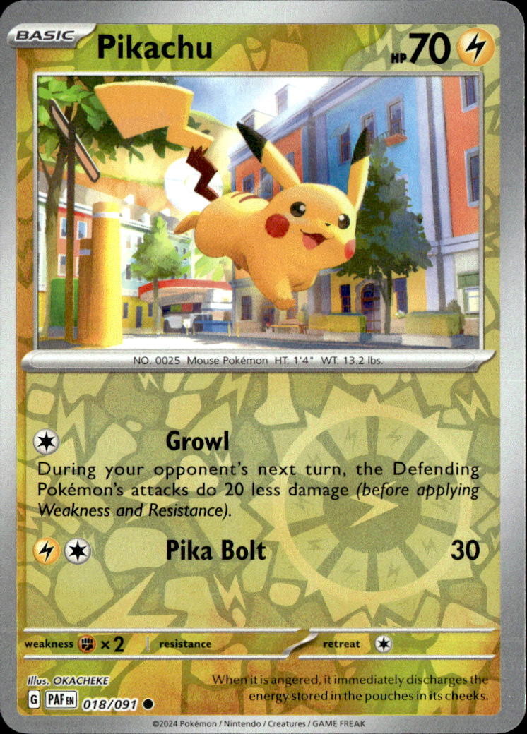 Pikachu - 018/091