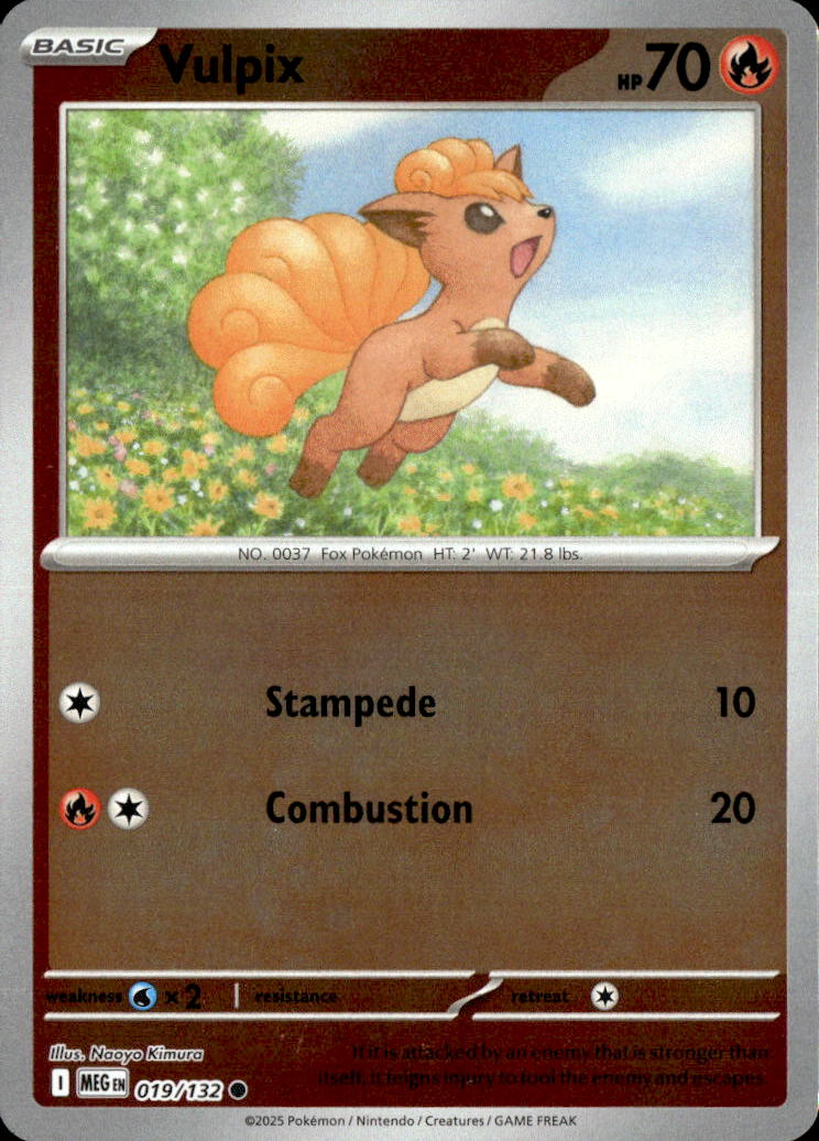 Vulpix - 019/132