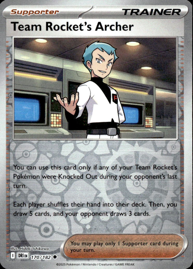 Team Rocket's Archer - 170/182
