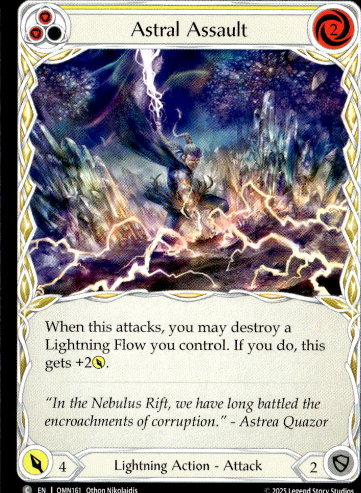 Astral Assault (Yellow) | Near Mint / English / Normal