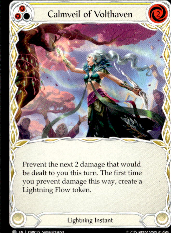 Calmveil Of Volthaven (Yellow) | Near Mint / English / Normal