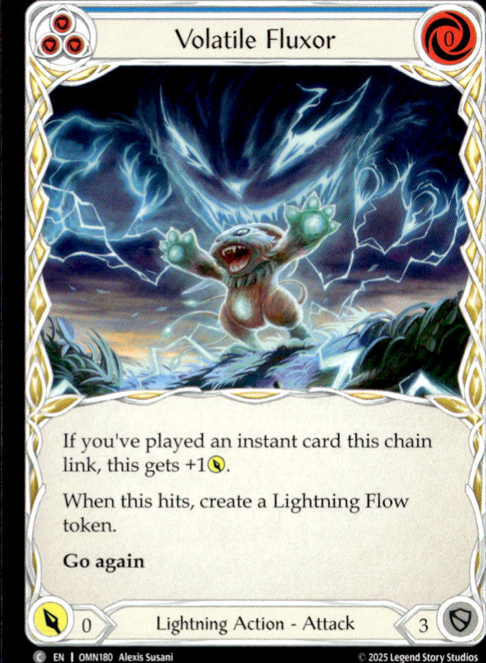 Volatile Fluxor (Blue) | Near Mint / English / Normal