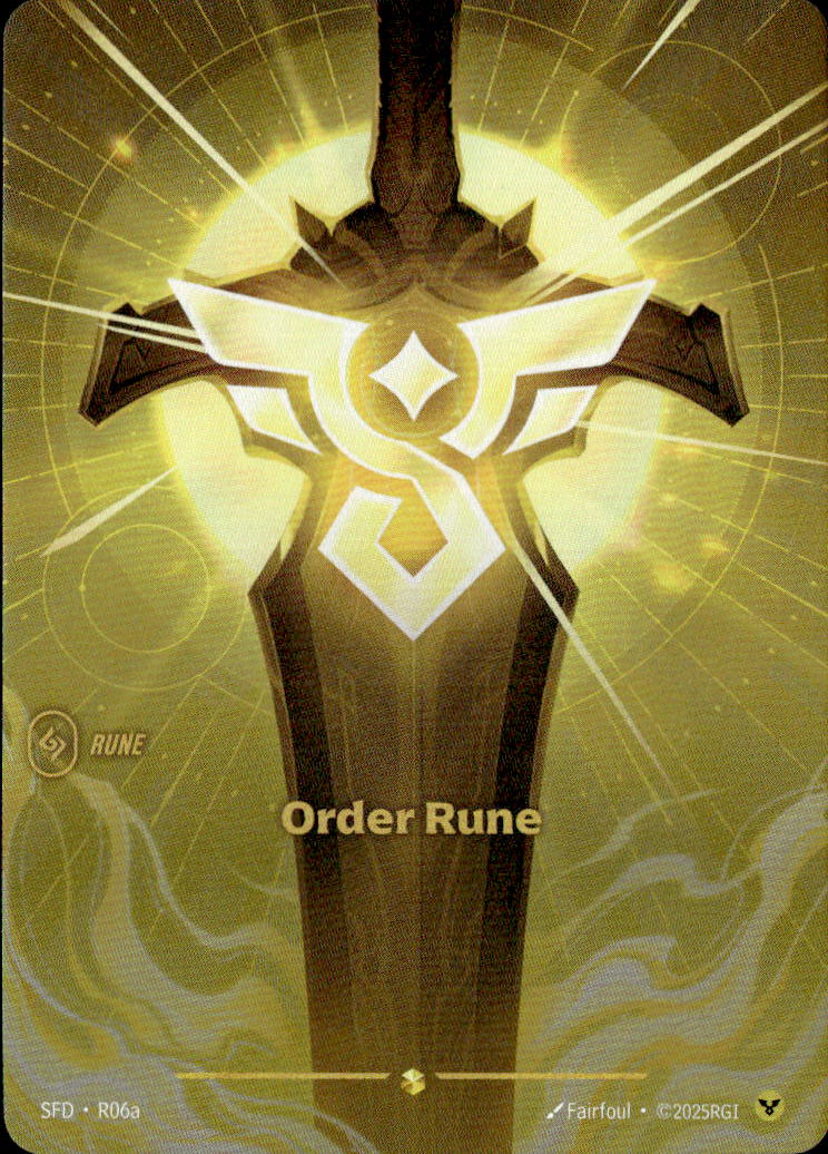 Order Rune (R06a)