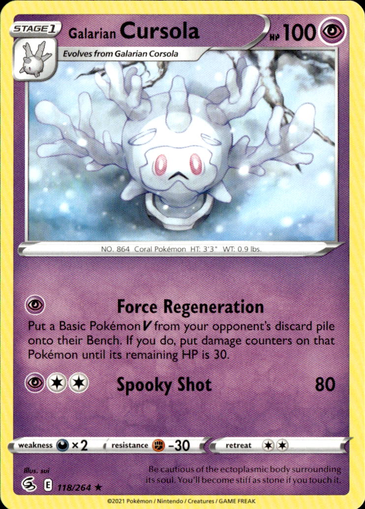 Galarian Cursola