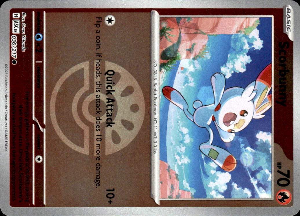 Scorbunny - 036/217 (Friend Ball)