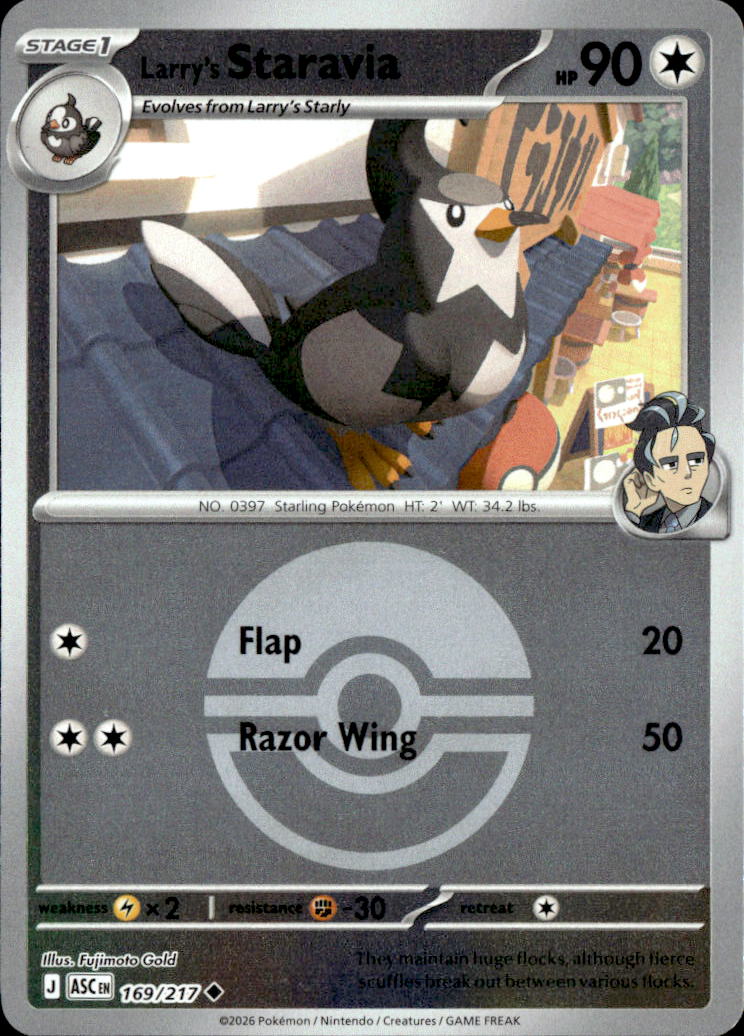 Larry's Staravia (Poke Ball)