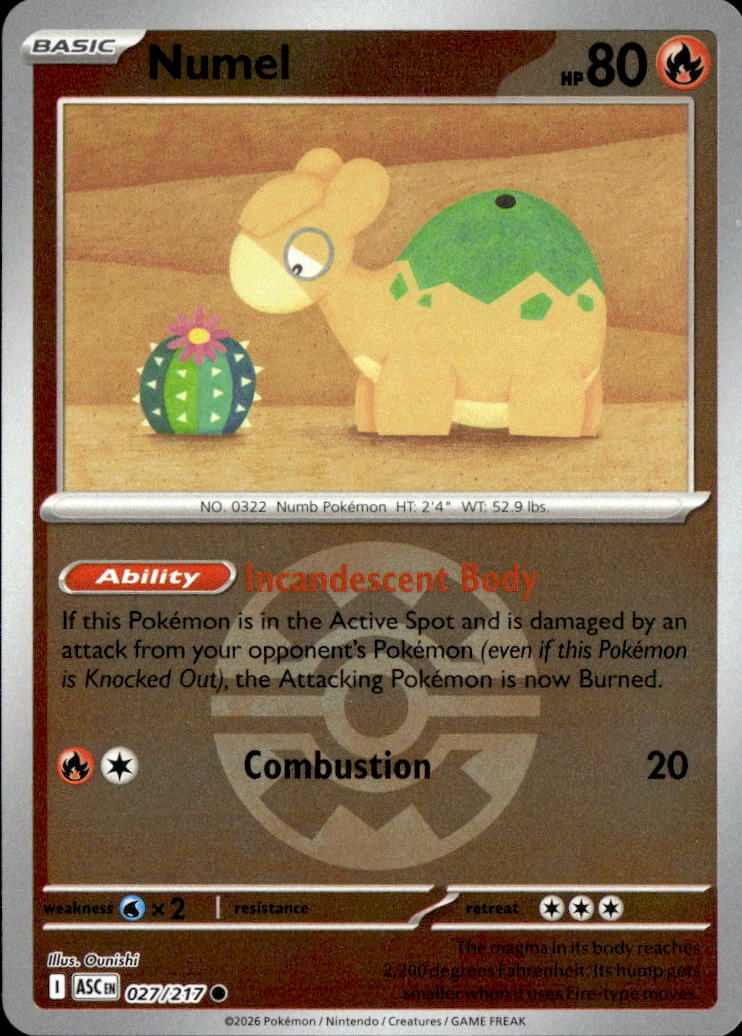 Numel - 027/217 (Quick Ball)