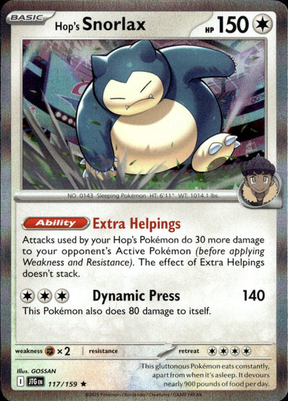 Hop's Snorlax