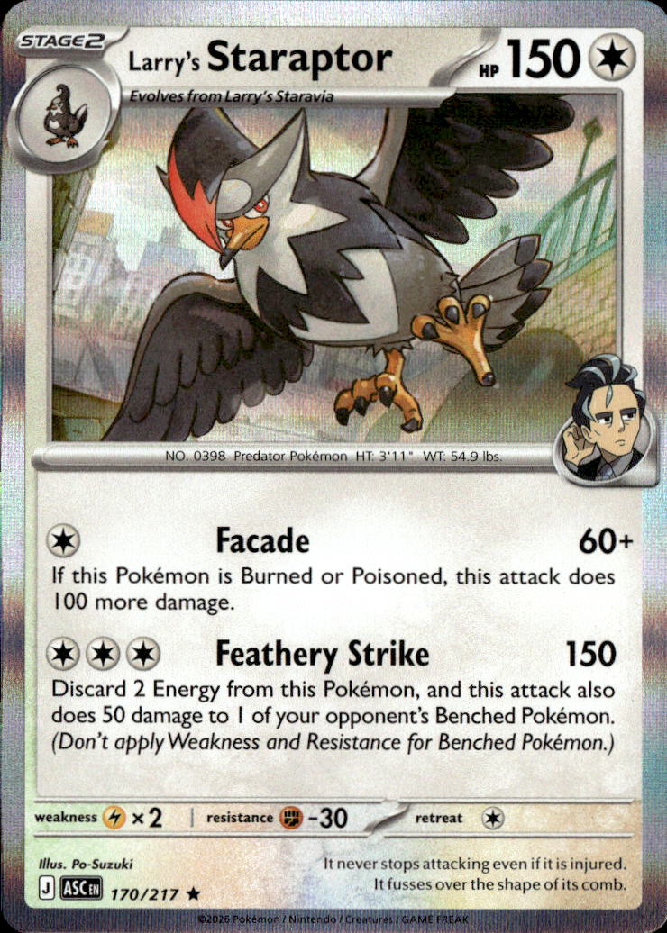 Larry's Staraptor - 170/217