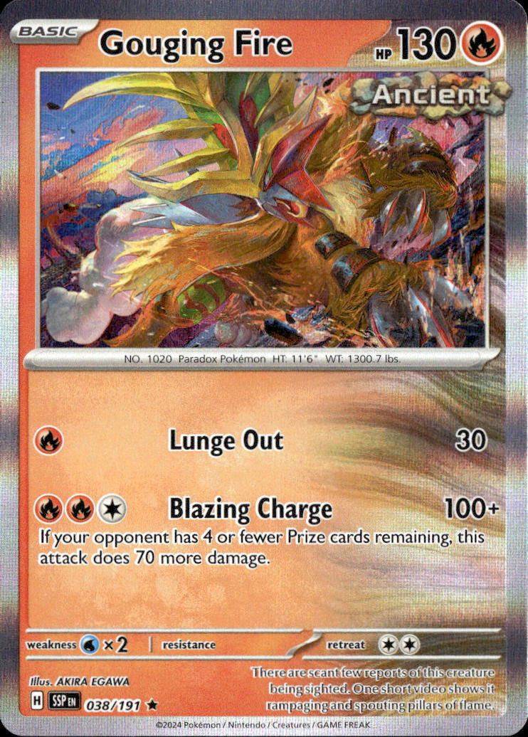 Gouging Fire