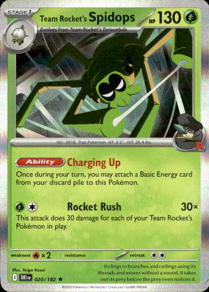 Team Rocket's Spidops - 020/182