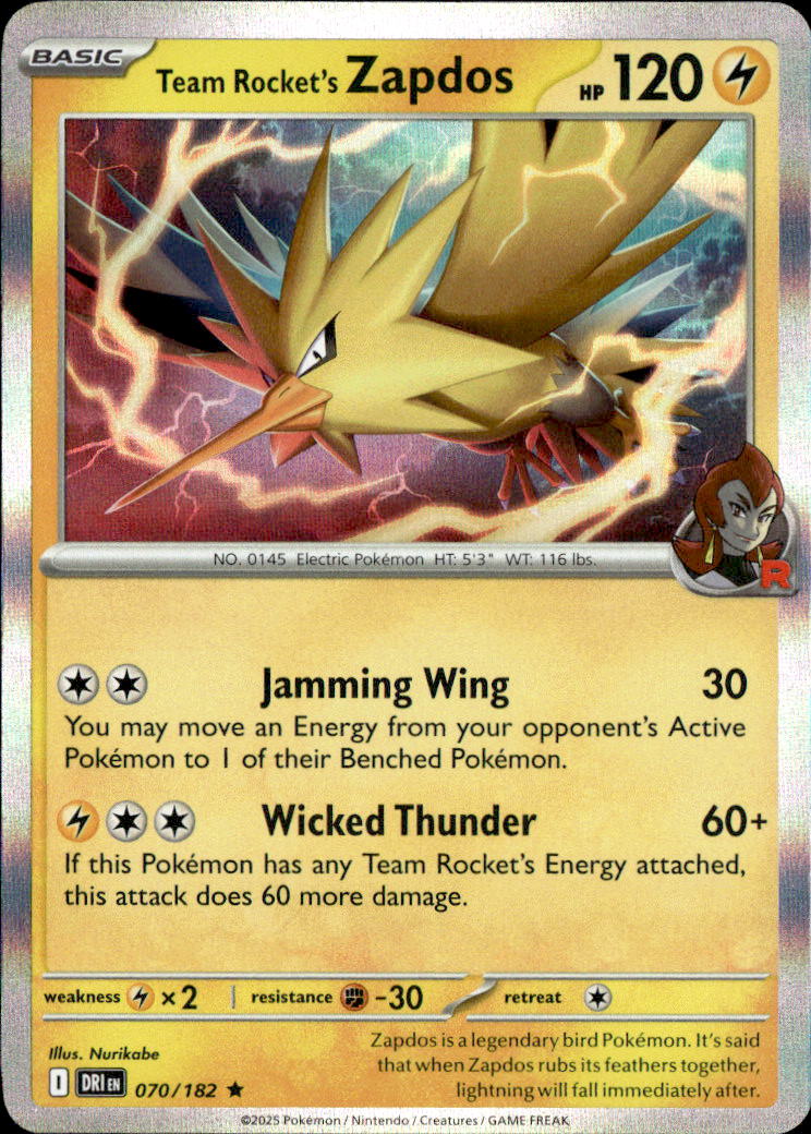 Team Rocket's Zapdos