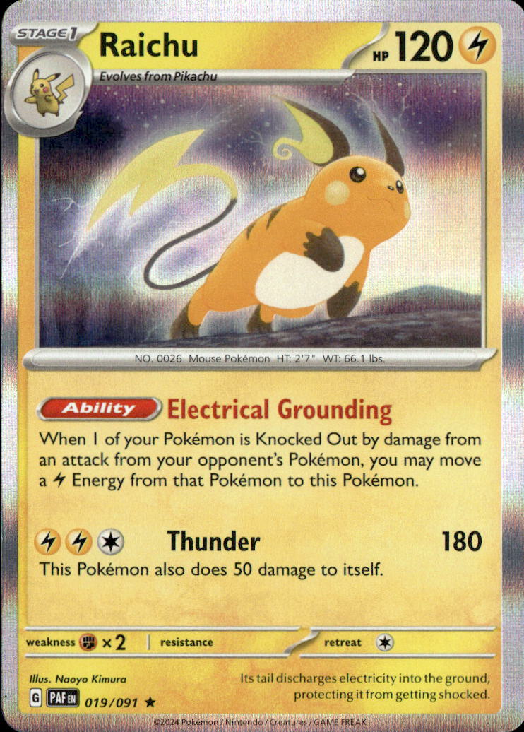 Raichu - 019/091