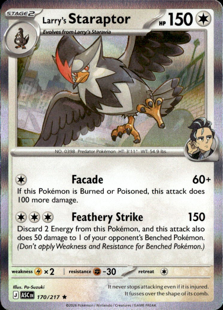 Larry's Staraptor - 170/217