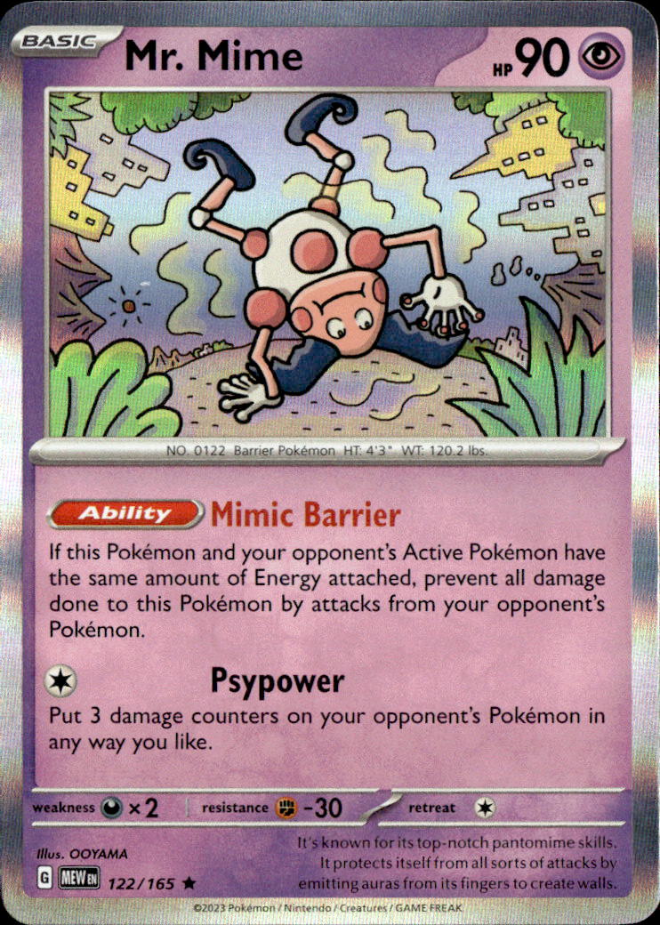 Mr. Mime - 122/165