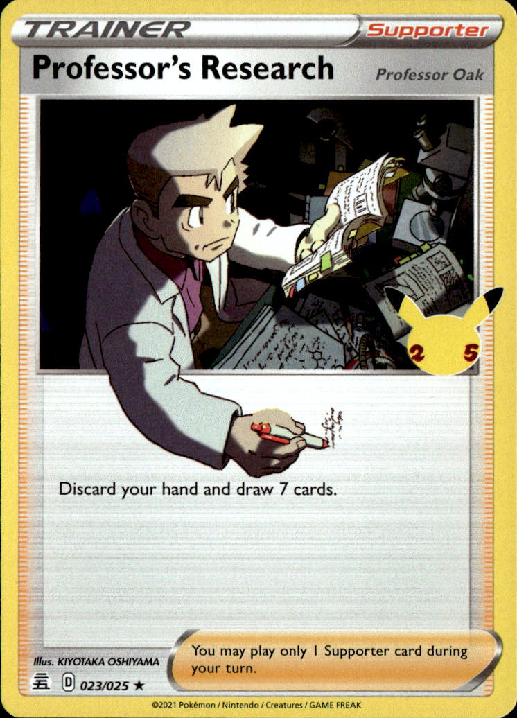 Professor's Research [Professor Oak]