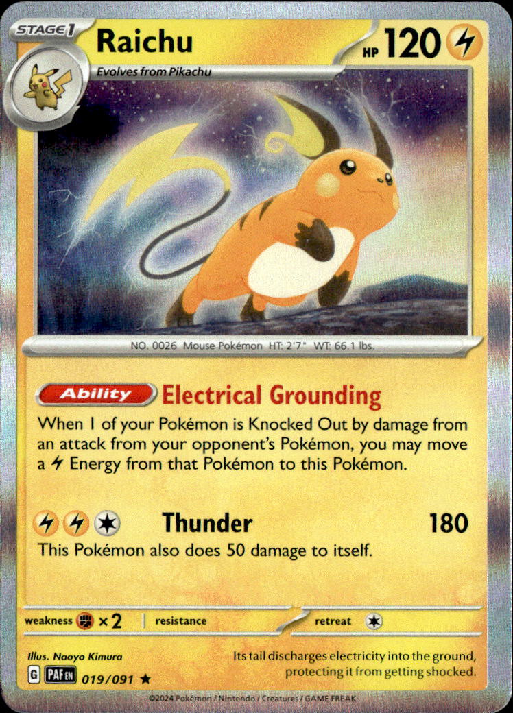 Raichu - 019/091