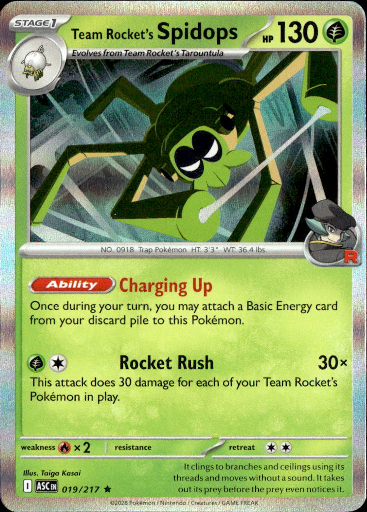 Team Rocket's Spidops