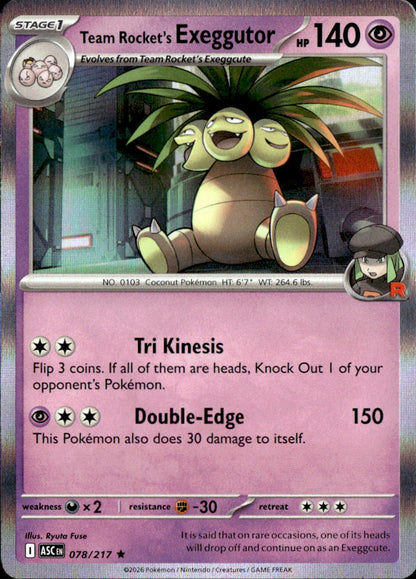 Team Rocket's Exeggutor