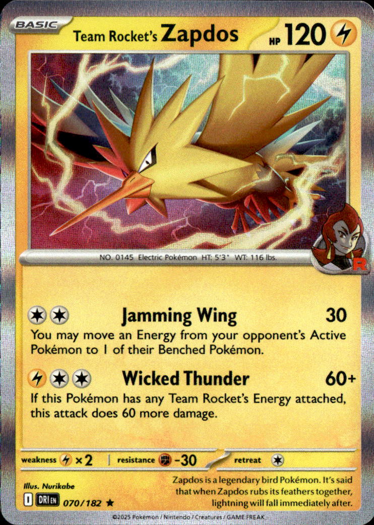 Team Rocket's Zapdos