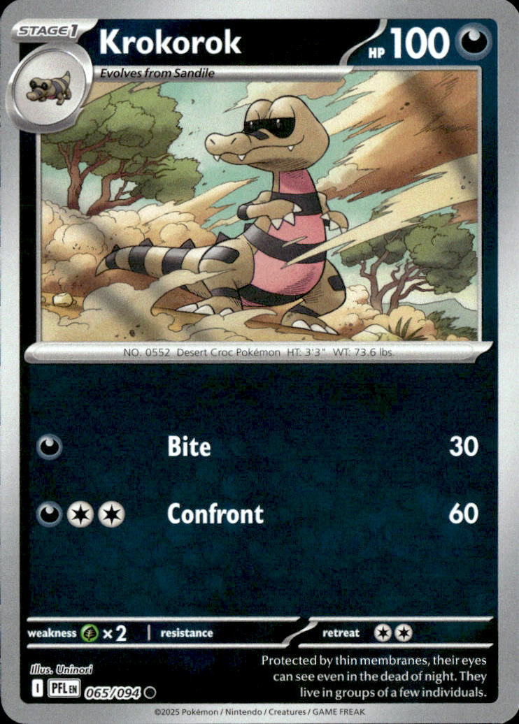 Krokorok | Near Mint / English / Reverse Holofoil