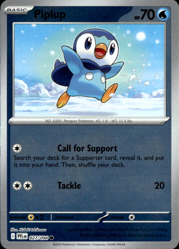 Piplup - 027/094