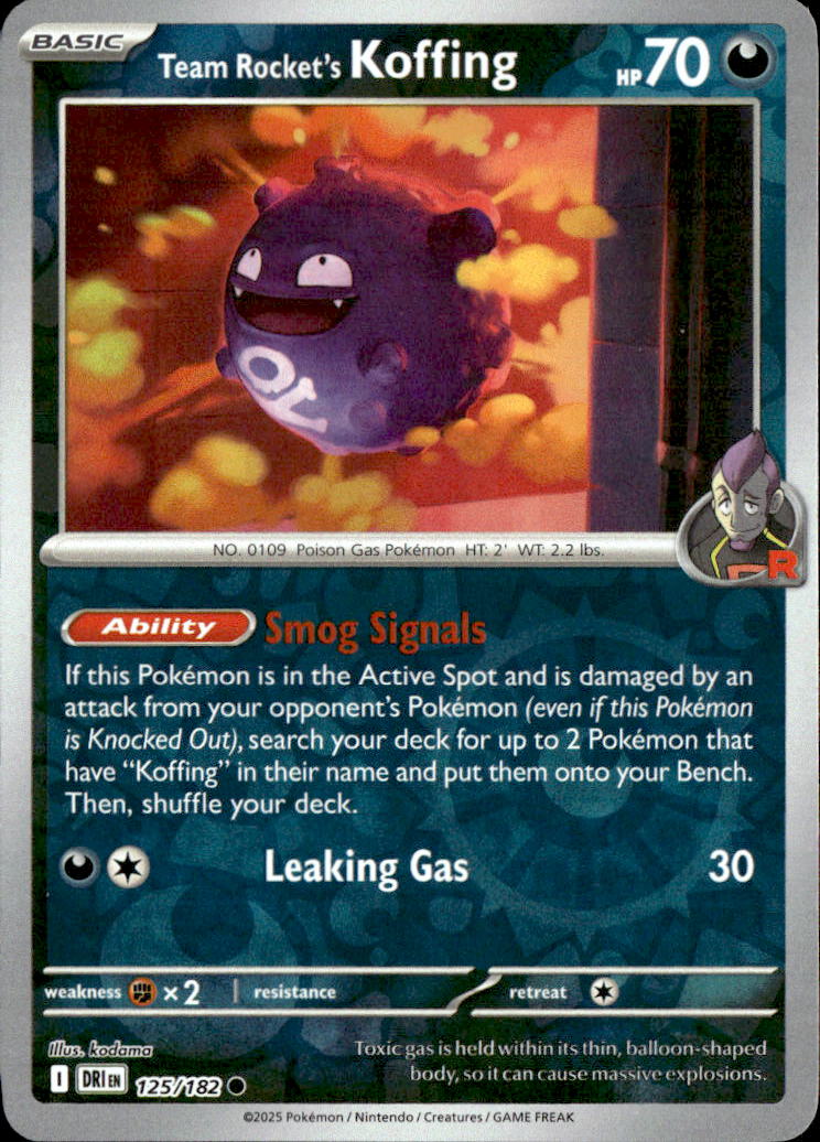 Team Rocket's Koffing